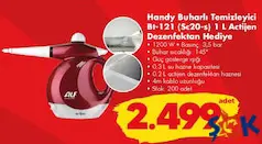 ALF HANDY BUHARLI TEMİZLEYİCİ ALF HANDY BUHARLI TEMİZLEYİCİ